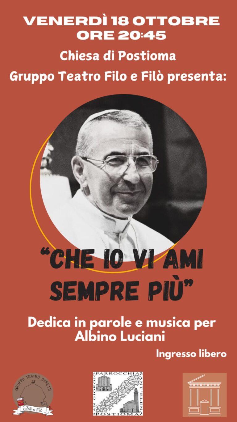 Dedica in parole e musica per Albino Luciani