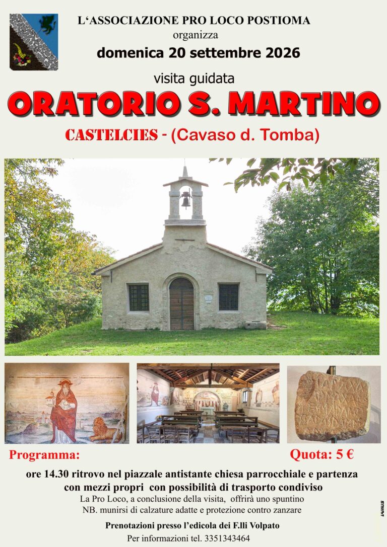 Visita guidata oratorio San Martino